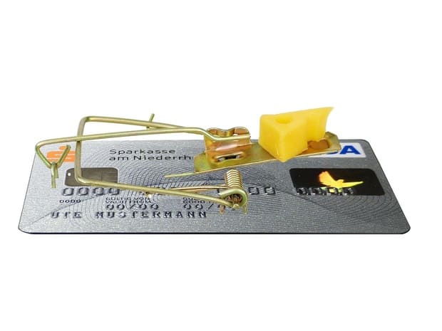 Intereses de las tarjetas de crédito